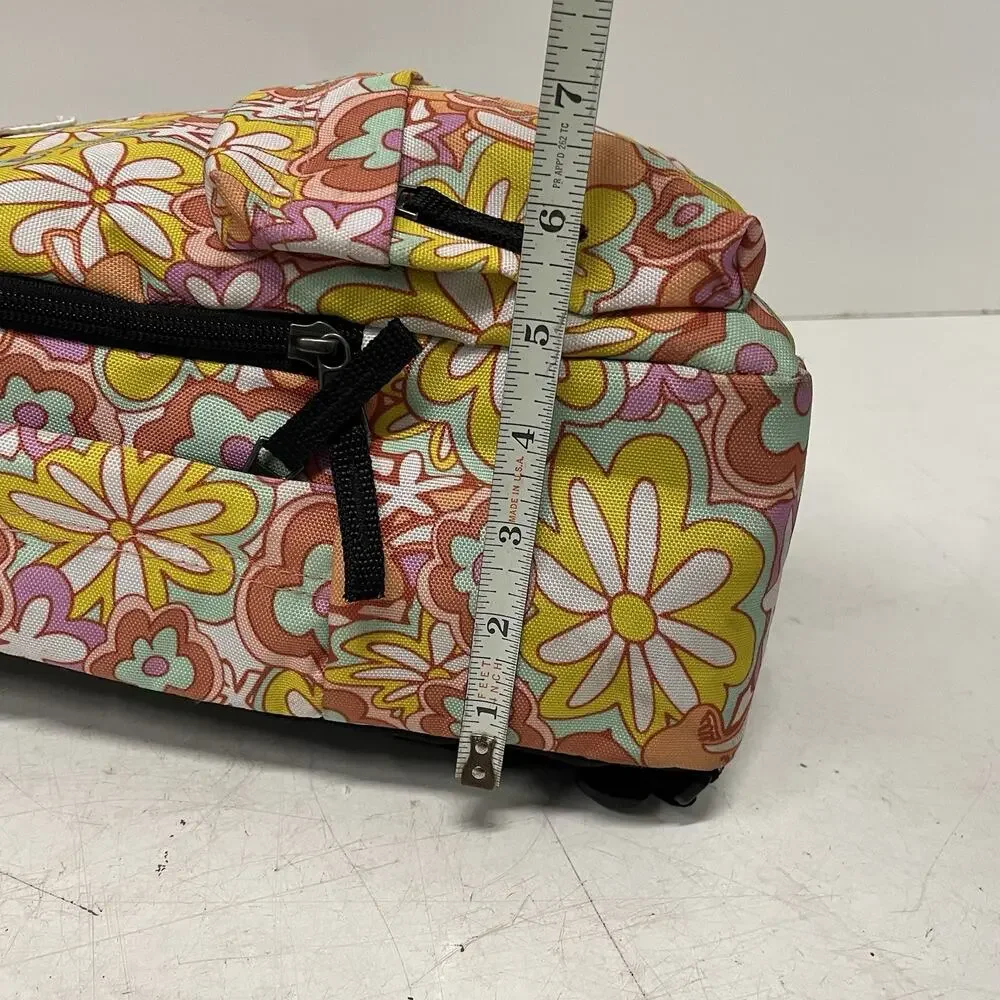 Vans Off The Wall “Bounds” Floral Tropical Small Backpack 12” Retro 70’s Flower